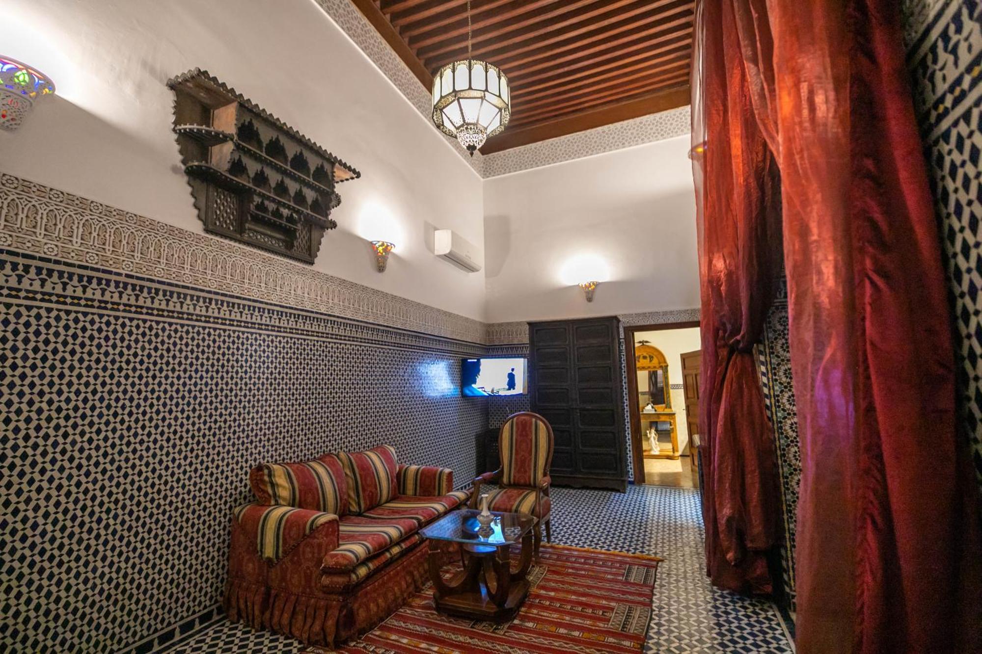 La Perle De La Medina Hotell Fès Exteriör bild