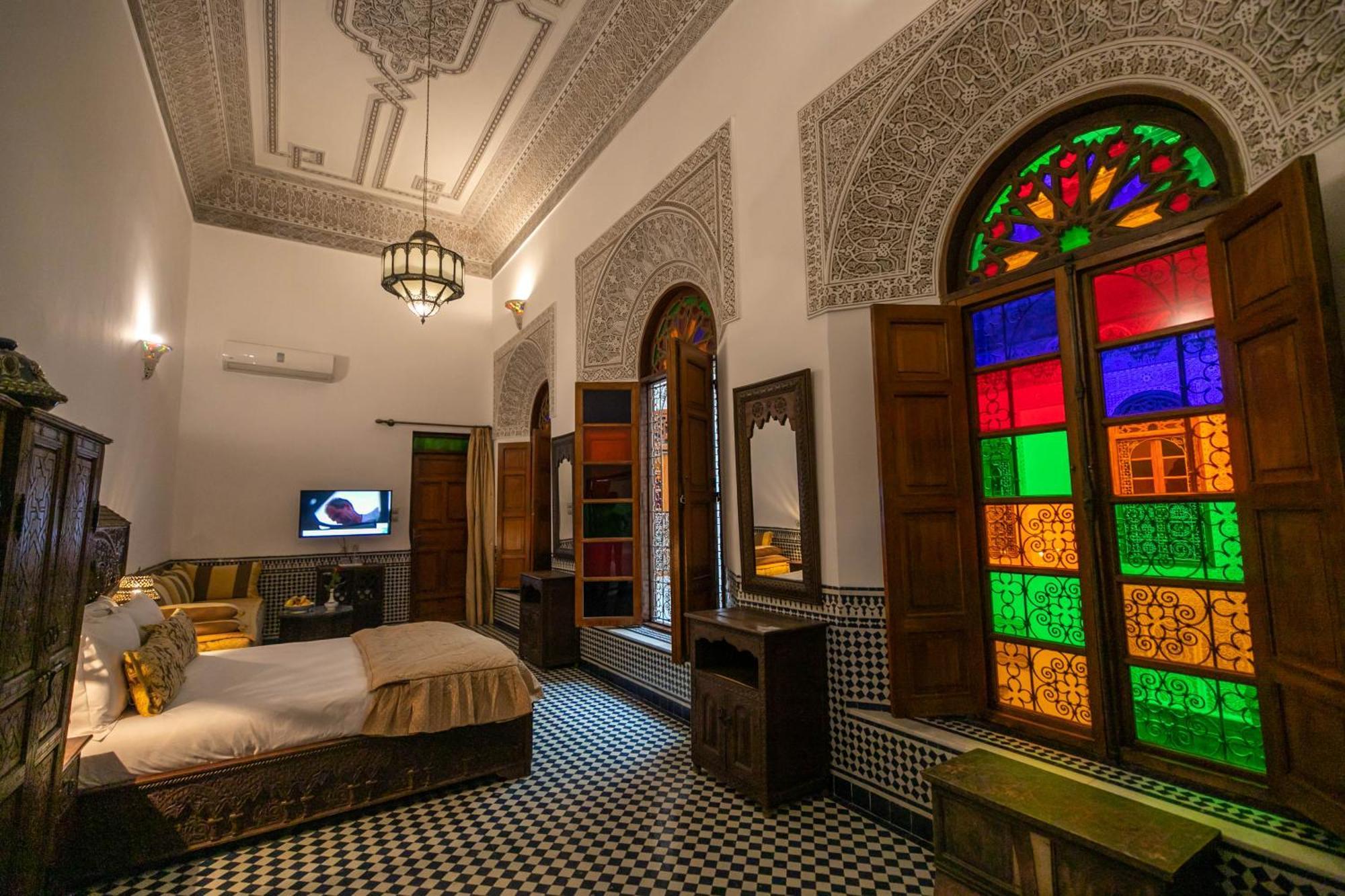 La Perle De La Medina Hotell Fès Exteriör bild