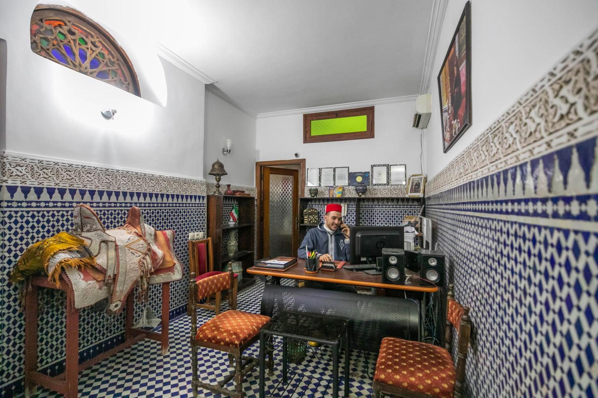 La Perle De La Medina Hotell Fès Exteriör bild