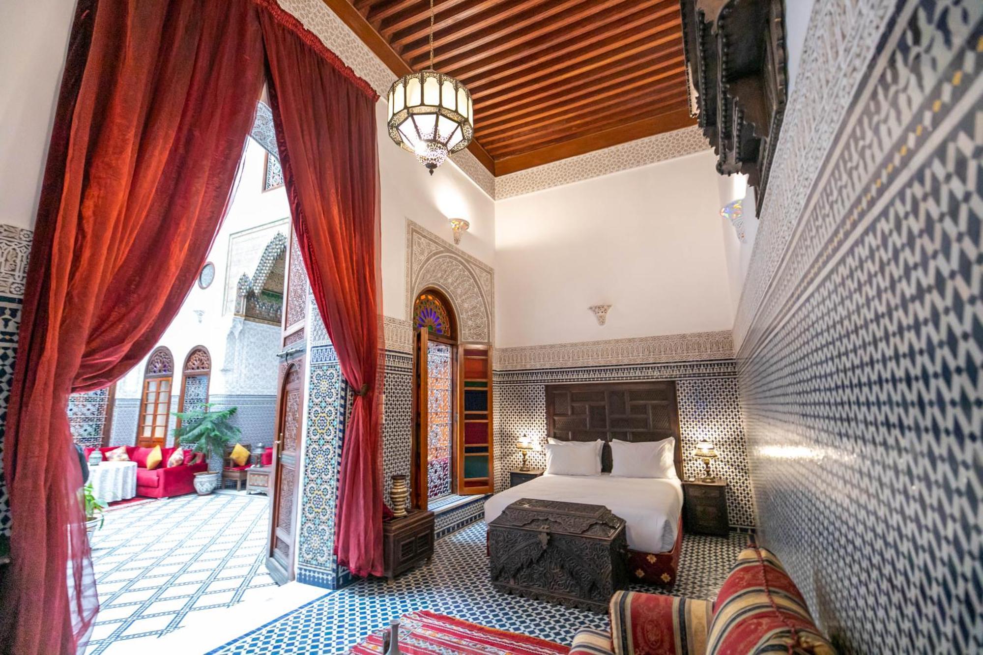 La Perle De La Medina Hotell Fès Exteriör bild